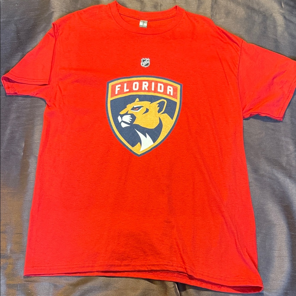 Florida Panthers Tkachuk Red Short Sleeve Men's Tee
